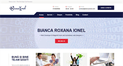 Desktop Screenshot of biancaionel.com